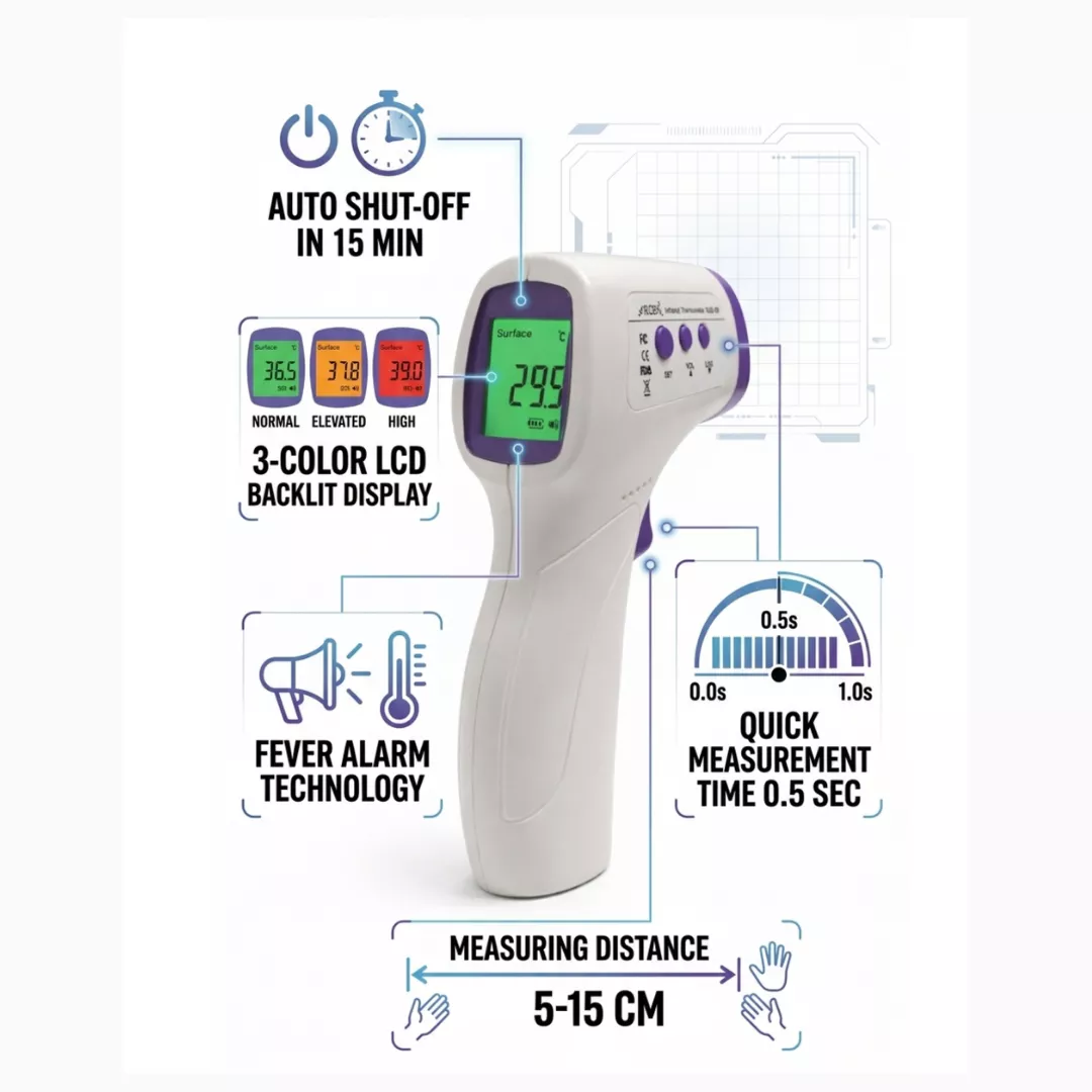 Inovo Infrared Thermometer (ITH-IN-01LI) - Image 4